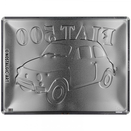 Blechschild Fiat Streifen 3